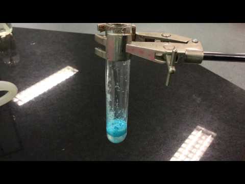 Adding Water to Anhydrous Copper II Sulfate