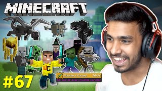 FINALLY I KILLED ALL MONSTERS  MINECRAFT GAMEPLAY 