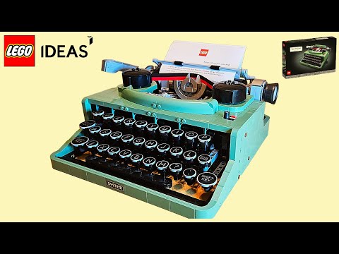 LEGO Ideas Typewriter 21327: Building and Reviewing a LEGO Ideas Masterpiece