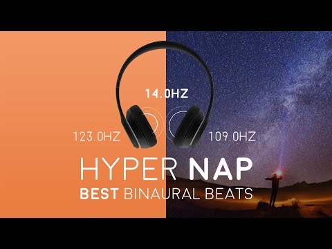 HYPER NAP - Binaural Beats - Energizing Sleep Cycle [20 Mins] Coffee Nap