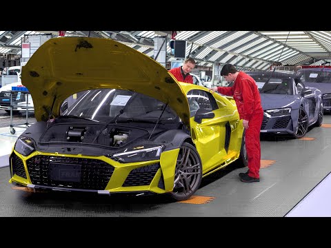 German SuperCar Factory Producing the Mythic V10 Audi R8 - Production Line