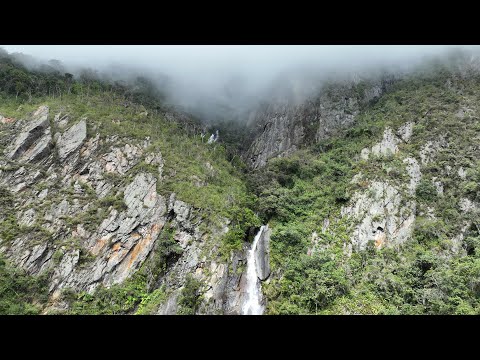 Video en Drone de Bailadores, Mérida. Cascada de la India Carú. @DroneLuisMiguel