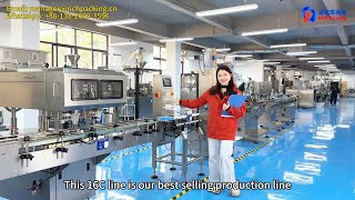 16 Lane Tablet Capsule Counting Bottling Line