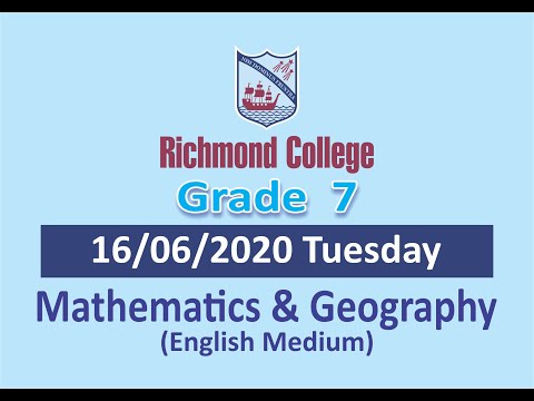 16-06-2020 Mathematics & Geography (EM)