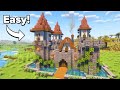 Minecraft How To Build A Castle Tutorial