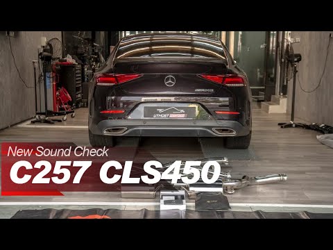 Mercedes-Benz C257 CLS450 Sound Check w/ Fi EXHAUST Catback X Downpipes X Utmost Downforce Garage