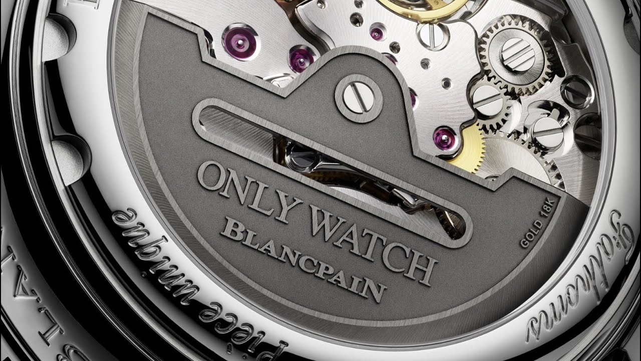 A unique edition of the Fifty Fathoms Automatique 42.3 mm in stainless steel for Only Watch