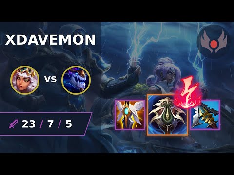 [ xDavemon ] Qiyana MID vs Aurelion Sol | NA GRANDMASTER | LOL Season 2024