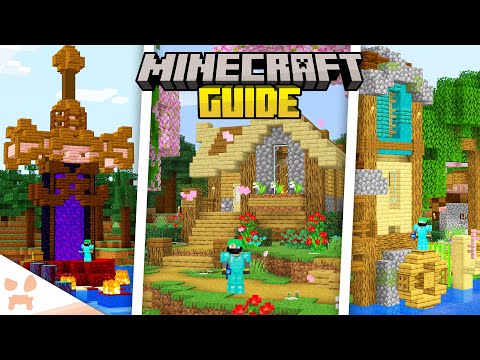 FINISHING OUR FIRST BASE: Minecraft 1.20 Guide