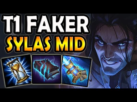 T1 Faker SYLAS MID vs RENEKTON - Ranked Korea ✅