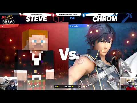 Saturday Smashdiac 1 [SSBU Tournament] - HeroAwesome (Steve) vs. Hex (Chrom) Pools