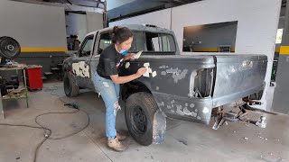 Era só lixar (eu achava)... olha o que virou!