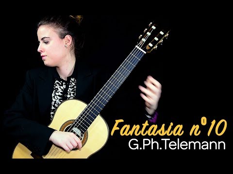 Merce Font - Fantasia nº10 by G.Ph.Telemann (Transcr.C.Marchione)