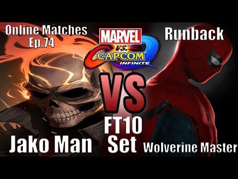 Jako Man VS Wolverine Master FT10 Set Runback (MVCI Online Matches Ep.74)
