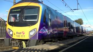 preview picture of video 'First TransPennine Express 185111 departing Chester le Street'