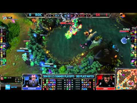 (16.08.2014) ROC vs SK G2 |  Team ROCCAT vs SK Gaming | LCS EU Summer 2014 Playoff