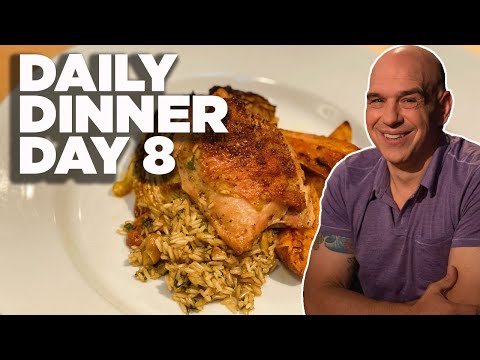 One-Tray Chicken w/ Rice Pilaf: Daily Dinner Day 8 |...