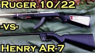 Kaz vs Wild 6 Ruger 10/22 Takedown vs Henry U.S. Survival AR-7