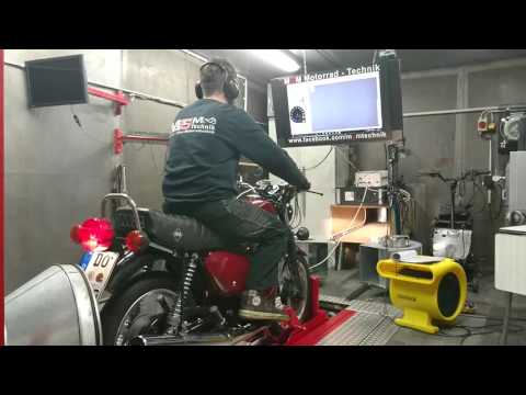 MGM Technik MZ ETZ150 ON Dyno