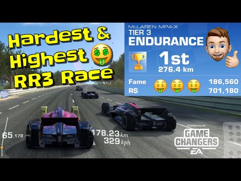 Hardest & Highest Paying Race in Real racing 3