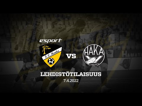 HonkaTV: Lehdistötilaisuus Honka vs. Haka - 7.4.2022