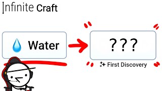 Just WATER to First Discovery? | Infinite Craft