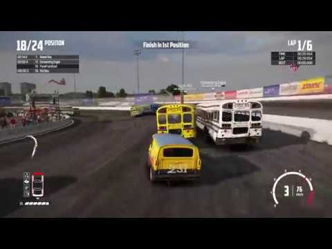 Wreckfest The Best Racing Game Ever Made? Uncut Career Mode Gameplay - Lvl 12 - PS4 PRO 1080p