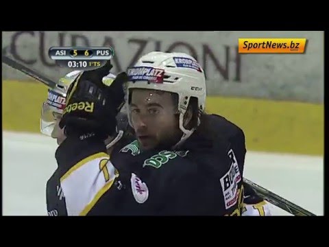 Serie A: Asiago - Pustertal 5:6 n.V., 18.2.16