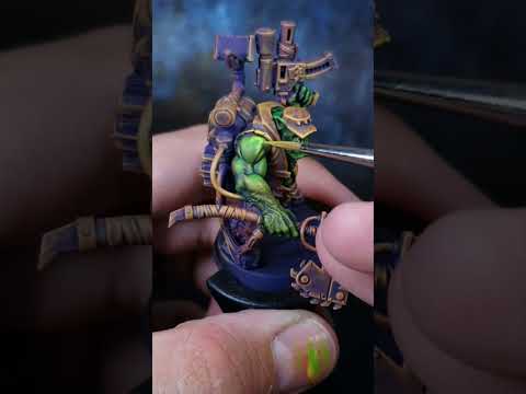 Fun slapchop painting for Warhammer 40K Orks   #warhammerminiatures #minipainting #warhammer40k