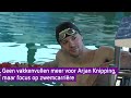 Geen vakkenvullen meer voor Arjan Knipping, maar volledige focus op zwemcarrière