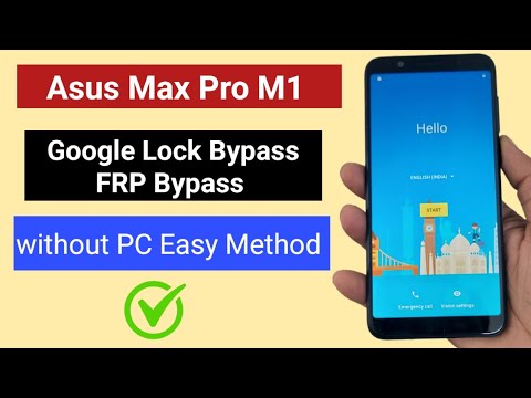 Asus Max Pro m1 FRP Bypass without PC | Easy Solution