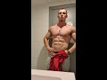 Musclegod Robert Stan extremely pumping natural body at gym
