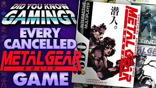 Every Cancelled Metal Gear Solid Game