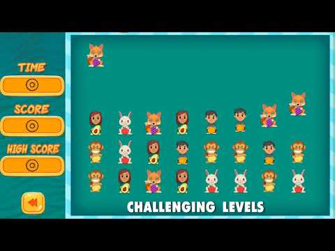 Brain foods: fruit puzzle memo Video