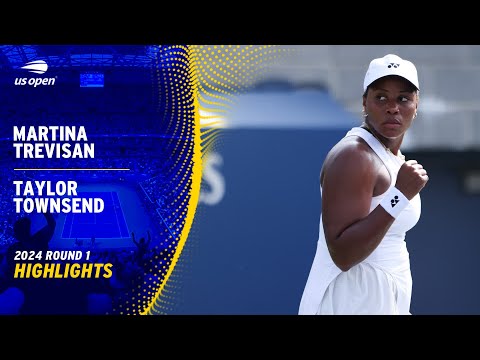 Martina Trevisan vs. Taylor Townsend Highlights | 2024 US Open Round 1