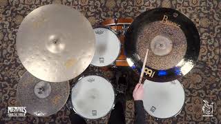 Video thumbnail for Meinl 22" Byzance Extra Dry Dual Crash Ride Cymbal - 2291g (B22DUCR-1031221P) by Memphis Drum Shop