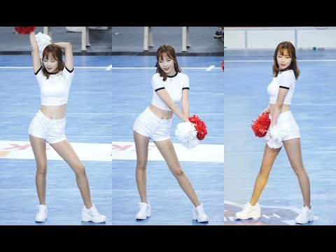 180621 핸드볼대표팀 치어리더공연 - Uptown Funk & I Love It (유주흔) 직캠 by 수원촌놈 [2018 핸드볼 슈퍼시리즈 '핸드볼 프리미어6']
