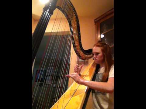 Harp Performance of Chanson de Mai by Alphonse Hasselmans