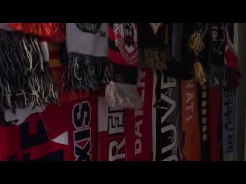 YouTube video about: How to display soccer scarves?