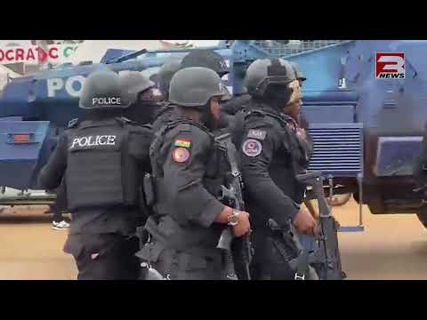 Akwatia By-Election: Chaos erupts at NDC office as posters’ removal sparks clashes