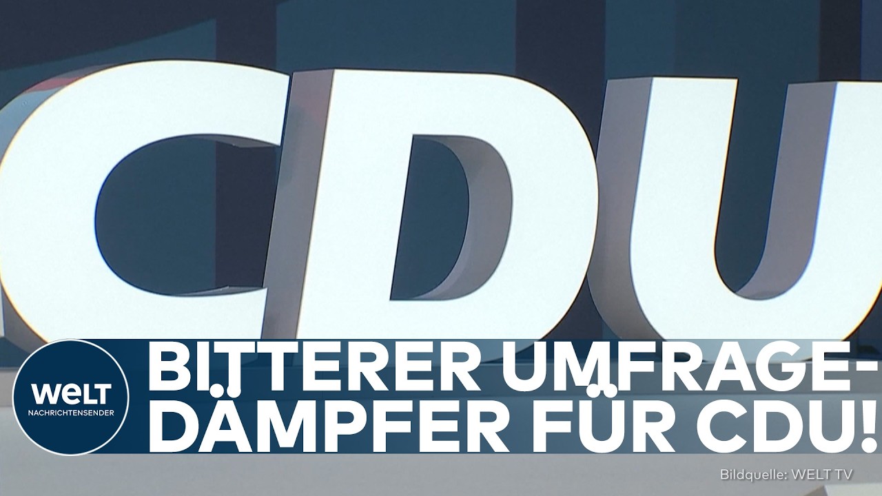 UMFRAGE-KLATSCHE: CDU stürzt deutlich ab! Daniel Günther verliert vor der Landtagswahl an Rückhalt!