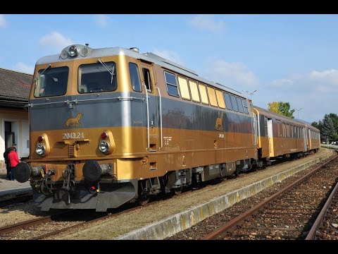 ÖBB 2043.24 von Krems a.d. Donau nach Emmersdorf a.d. Donau 26.10.2015
