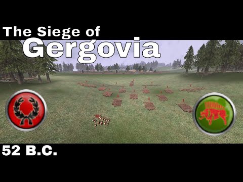 The Siege of Gergovia (52 B.C.) Very Hard - Total War Historical Battles