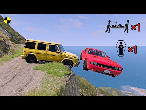 Realistic High-Speed Car Crashes in BeamNG.drive #112 | Ultra Detailed Crash Compilation