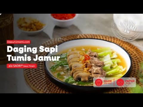 Daging Sapi Tumis Jamur ala SAORI®