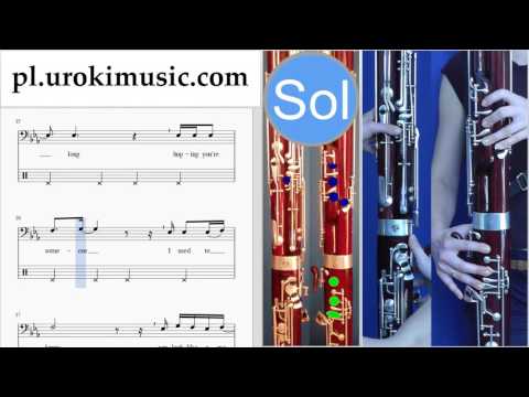 Jak Grać Na Fagocie Adele - When We Were Young Tabulatura Lekcje Część 2 um-i463