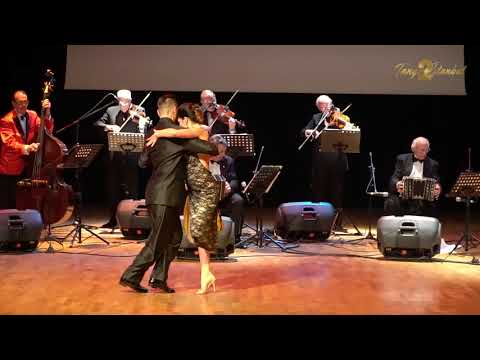  Javier Rodriguez  and  Fatima Vitale  are  dancing  to  a  tango  by  Los reyes del tango  at  TanGO TO Istanbul  in  2019