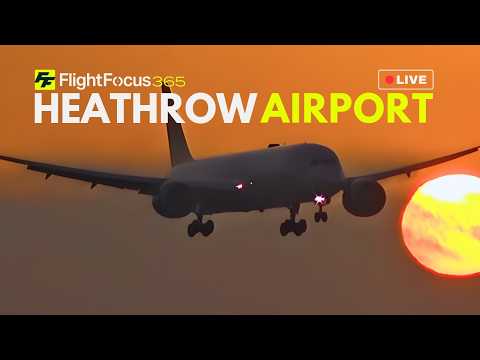 Heathrow Airport Live - Friday 6th March 2026