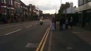 preview picture of video 'Tour of Britain 2014 stage six flies through Chesham'