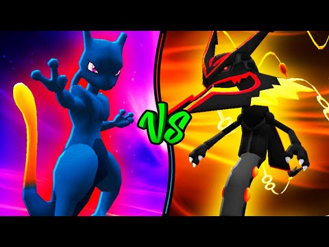 SHADOW MEWTWO VS MEGA RAYQUAZA SHINY - Pokémon Planet #12 (Minecraft)
